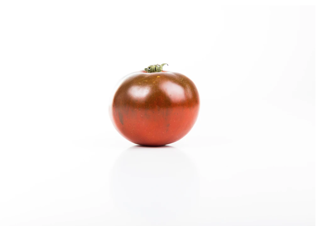 black and red tomato fruit 