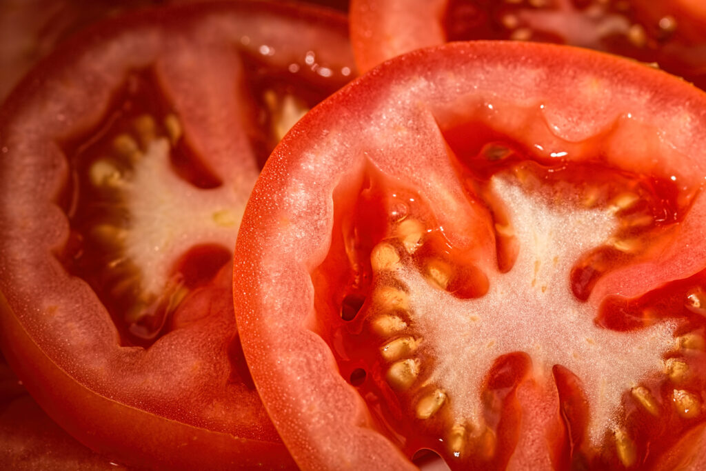Canva - Slices of Tomatoes