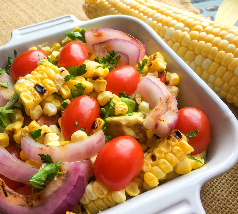 grilled corn salad