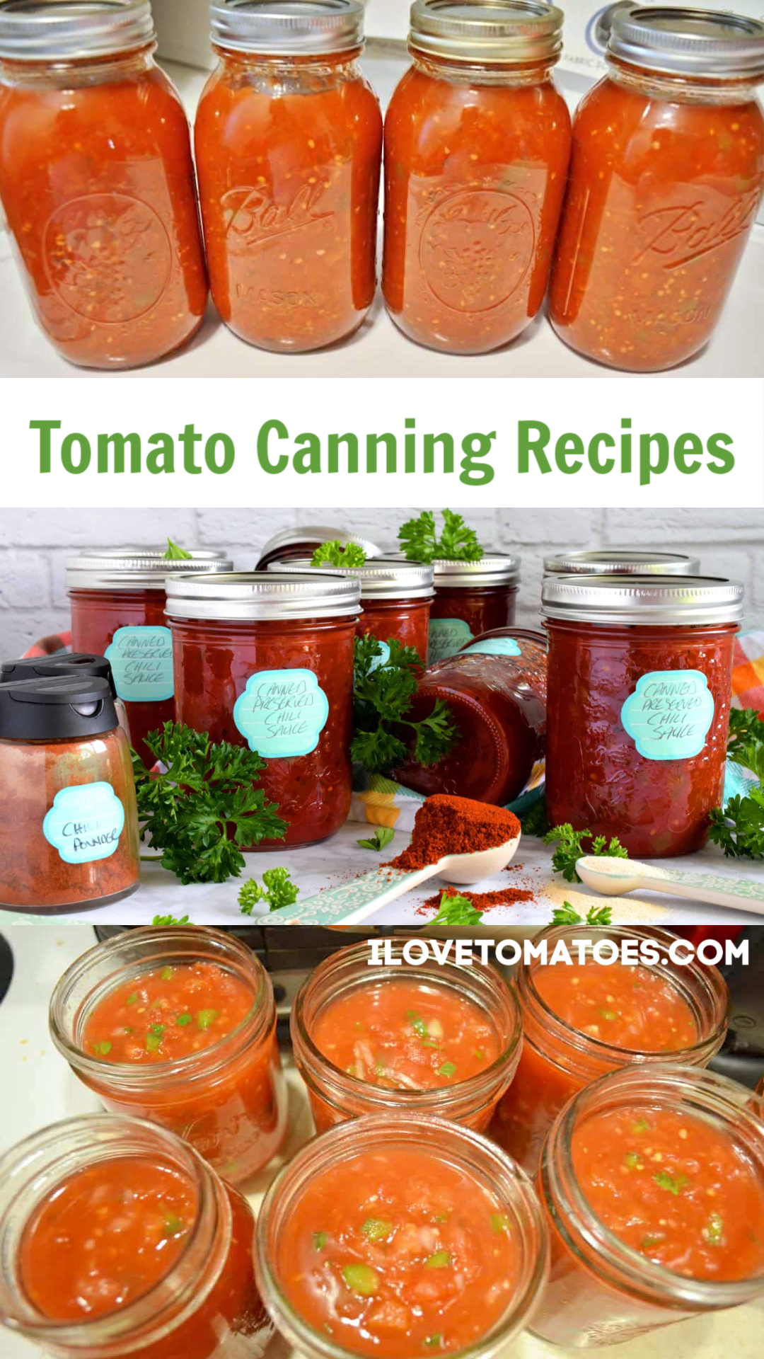 tomato canning recipes